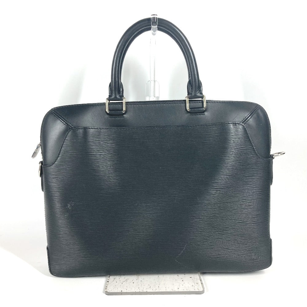 Louis Vuitton Business M51689 Epi Oliver Leather Black Handbag