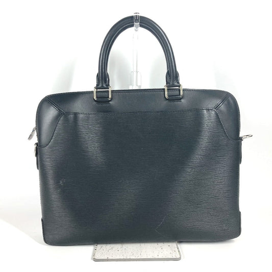 Louis Vuitton Business M51689 Epi Oliver Leather Black Handbag
