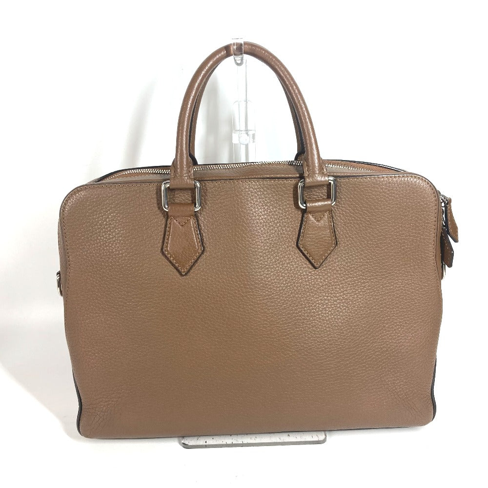 Louis Vuitton M53489 Taurillon Clemence Armando Briefcase Leather Brown Handbag