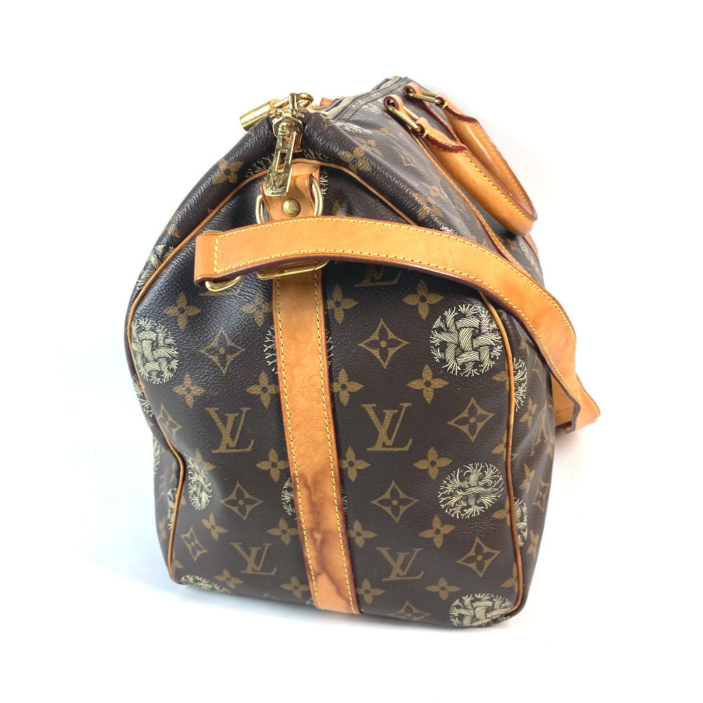 Louis Vuitton Boston Duffel Christopher Nemeth collaboration Monogram Canvas Brown Travel Bag