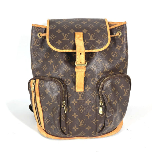 Louis Vuitton Backpack M40107 Sac A Dos Monogram Canvas Brown