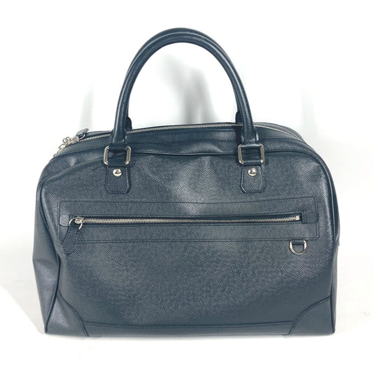 Louis Vuitton Boston Duffel M31152 Taiga Leather Black Travel Bag