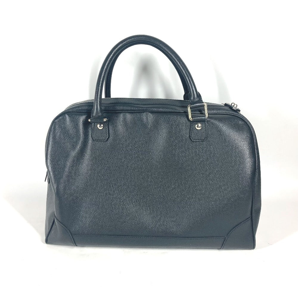 Louis Vuitton Boston Duffel M31152 Taiga Leather Black Travel Bag