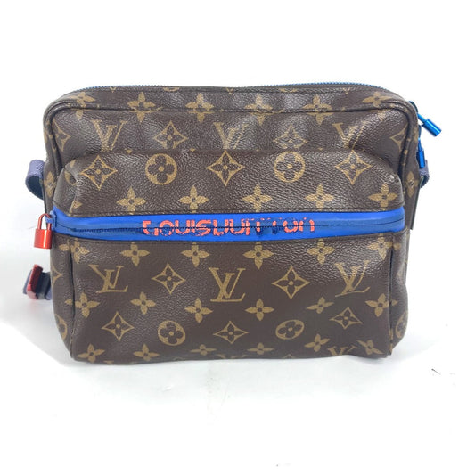 Louis Vuitton M43843 Messenger PM Monogram Canvas Brown Crossbody Bag