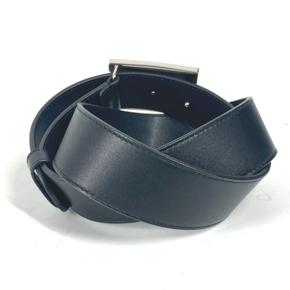 Gucci Sequin GG crystal Leather Black Logo Belt