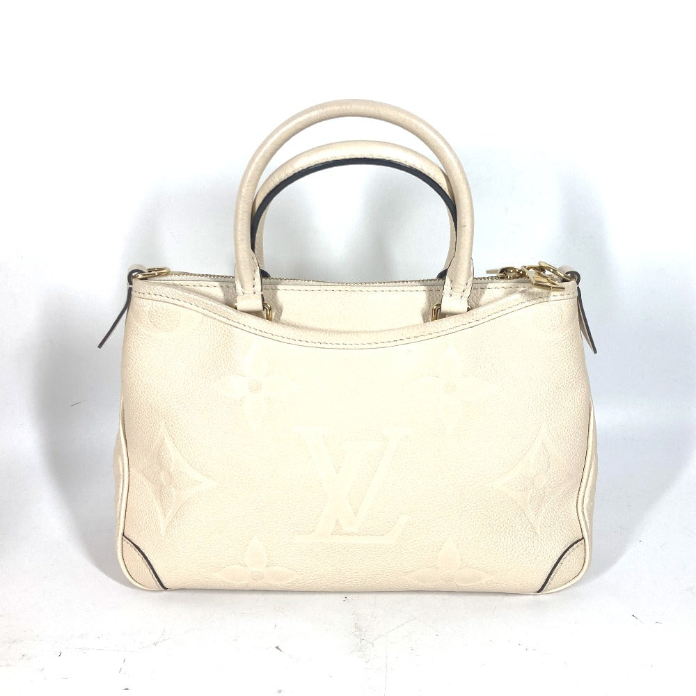 Louis Vuitton M46503 Ann Platt Ann Platt Monogram Leather White Shoulder Bag