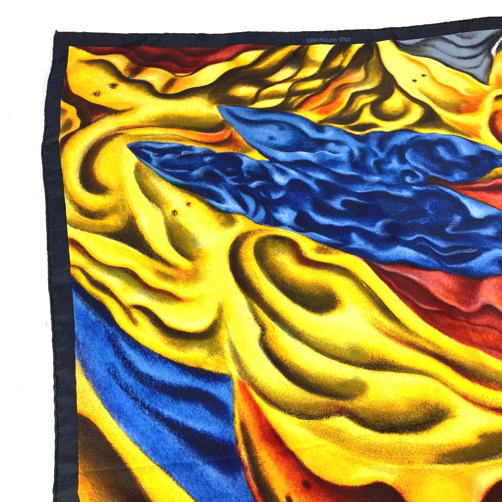 Louis Vuitton scarf silk Sandro Chia Black