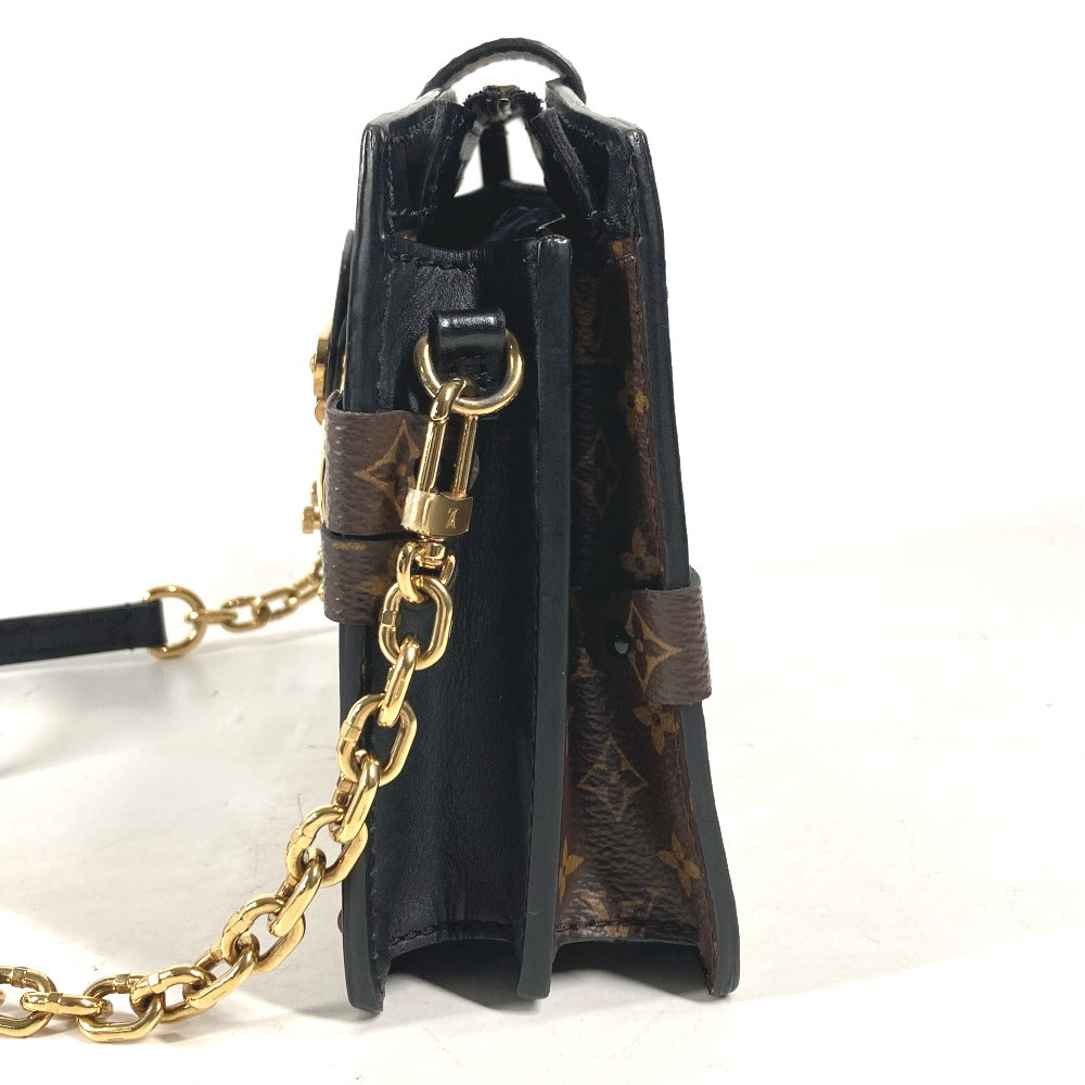 Louis Vuitton M43596 reverse Trunk Monogram Canvas Beige Shoulder Bag
