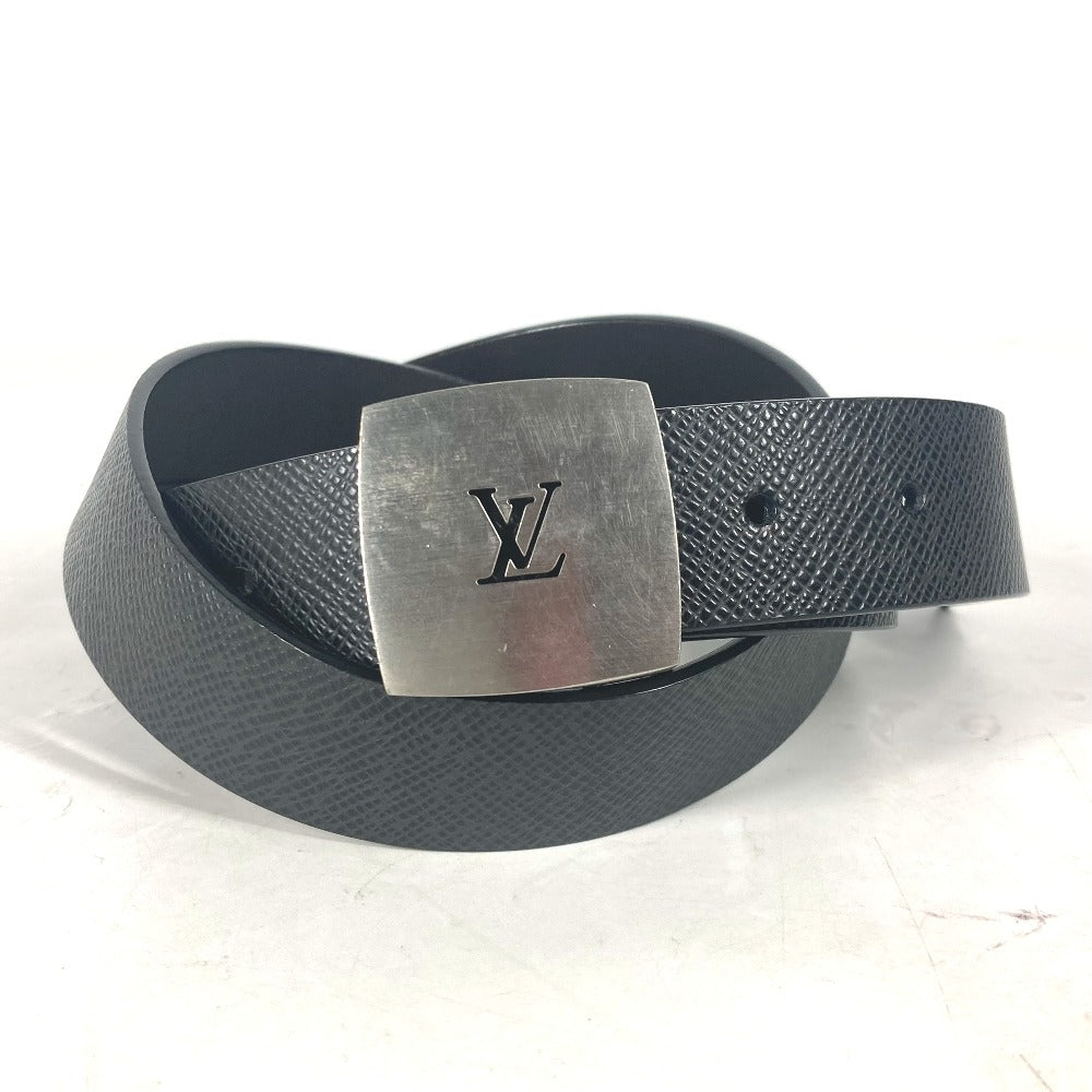 Louis Vuitton M6886V Taiga Saint Tulle Leather Black Belt