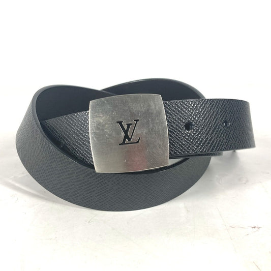 Louis Vuitton M6886V Taiga Saint Tulle Leather Black Belt