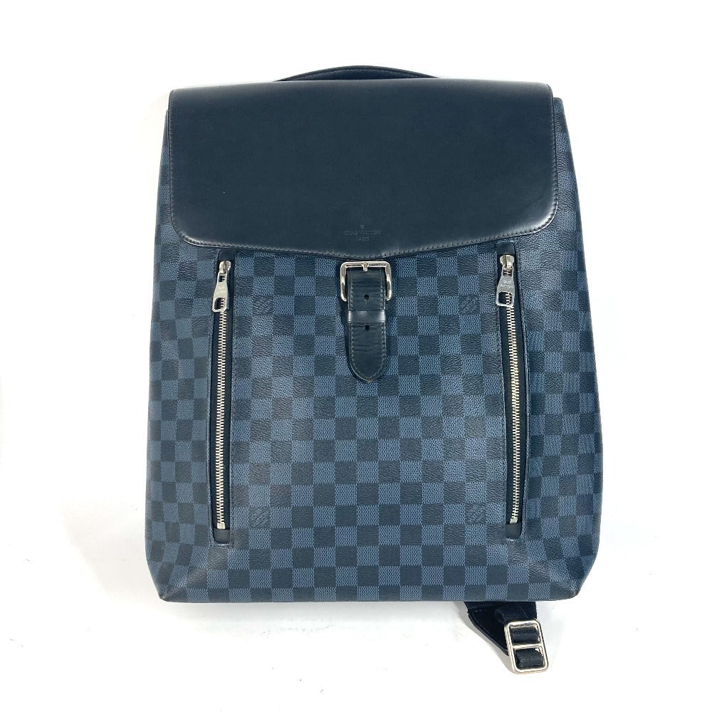 Louis Vuitton Backpack N41586 Damier Cobalt Damier Canvas Navy