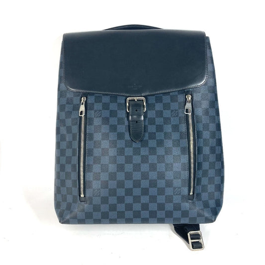 Louis Vuitton Backpack N41586 Damier Cobalt Damier Canvas Navy