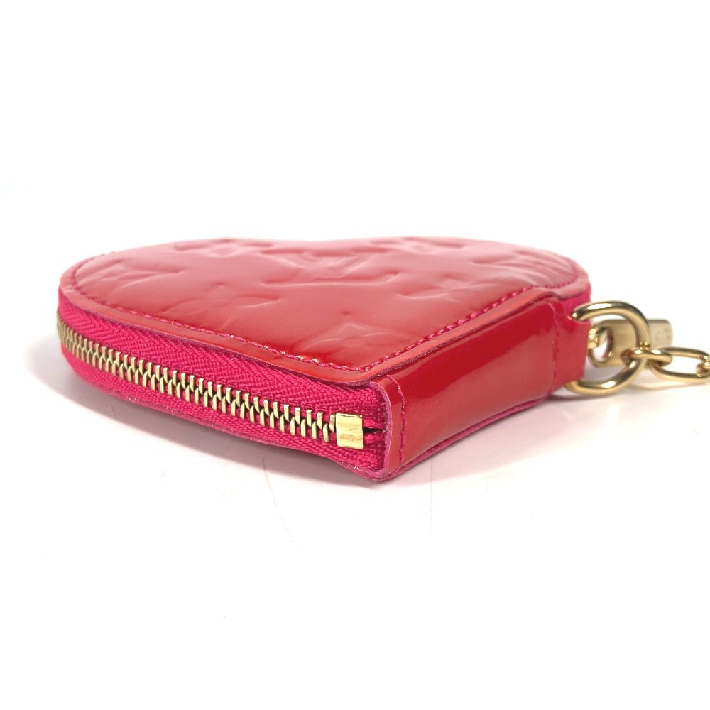 Louis Vuitton Coin M93657 Vernis Porto Monogram Canvas Pink Handbag