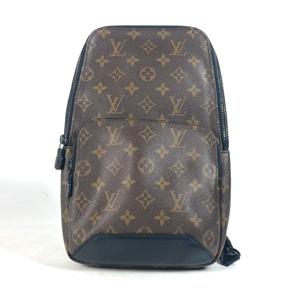 Louis Vuitton Sling M45897 macacer Avenue Sling Monogram Canvas Brown Crossbody Bag