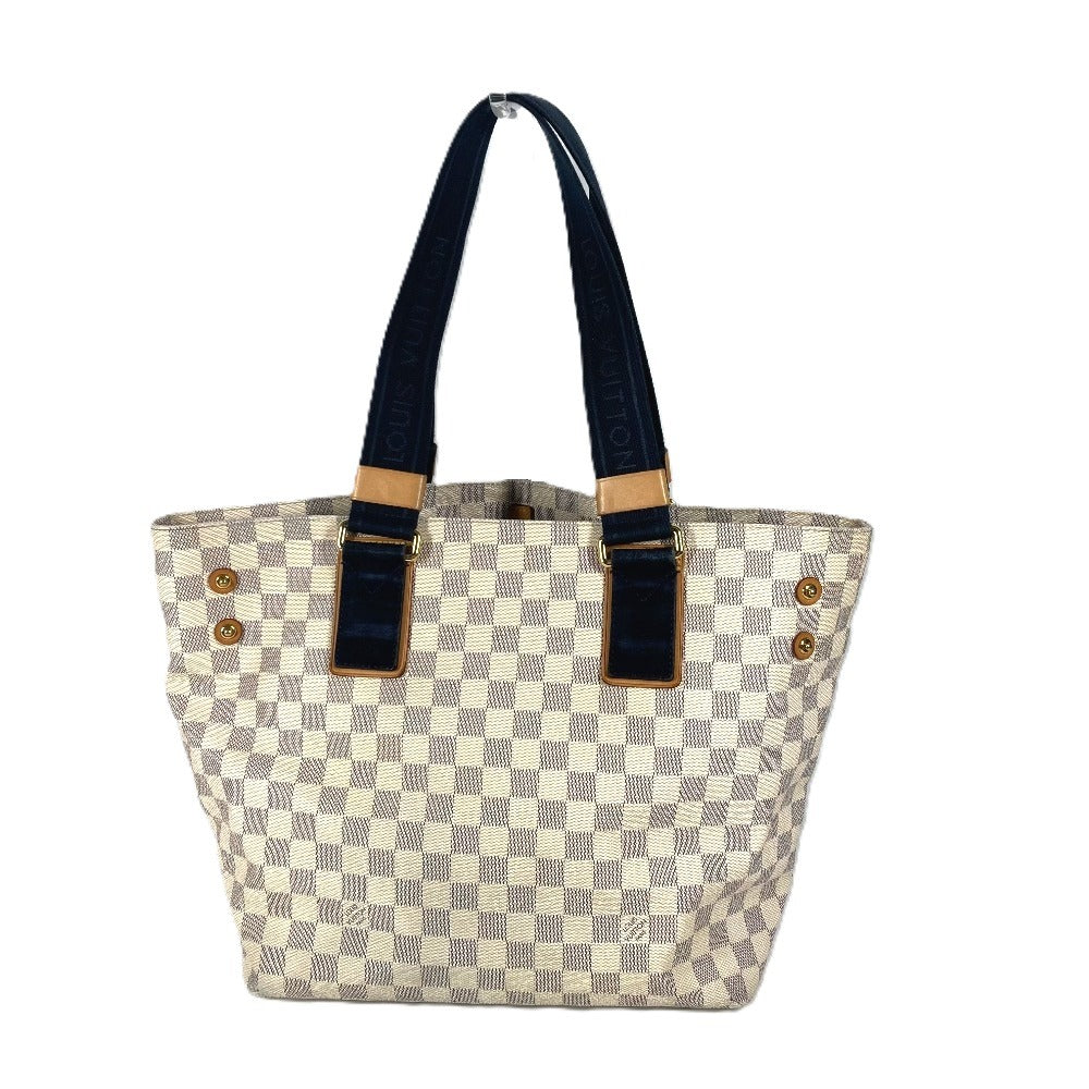 Louis Vuitton N41179 Damier Azur Damier Azur Canvas White Shoulder Bag