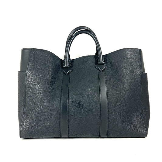 Louis Vuitton M21865 Taurillon Clemence Taurillon Clemence Monogram Leather Black Shoulder Bag