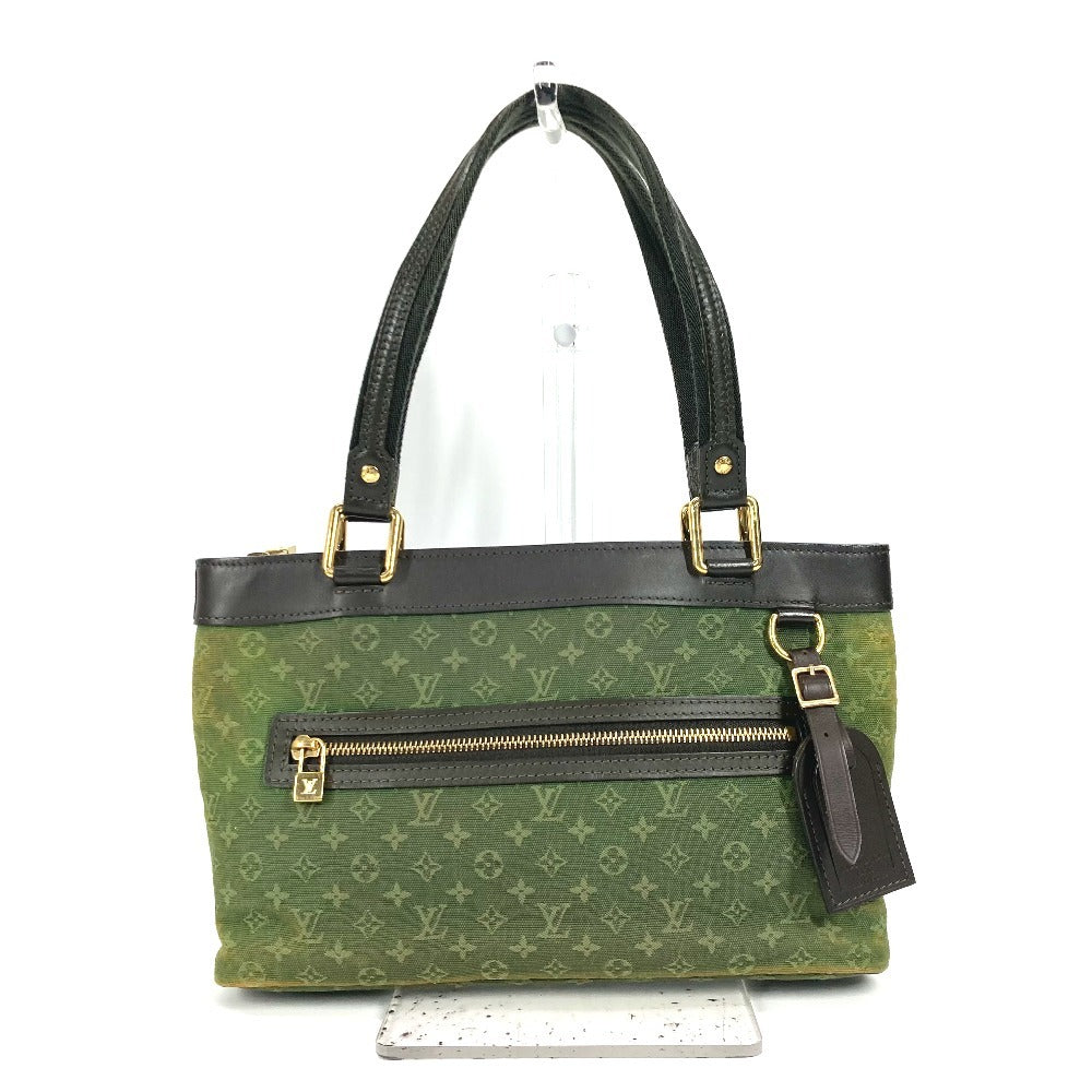 Louis Vuitton M92682 Lucille PM Monogram Canvas Khaki Mini Tote Bag