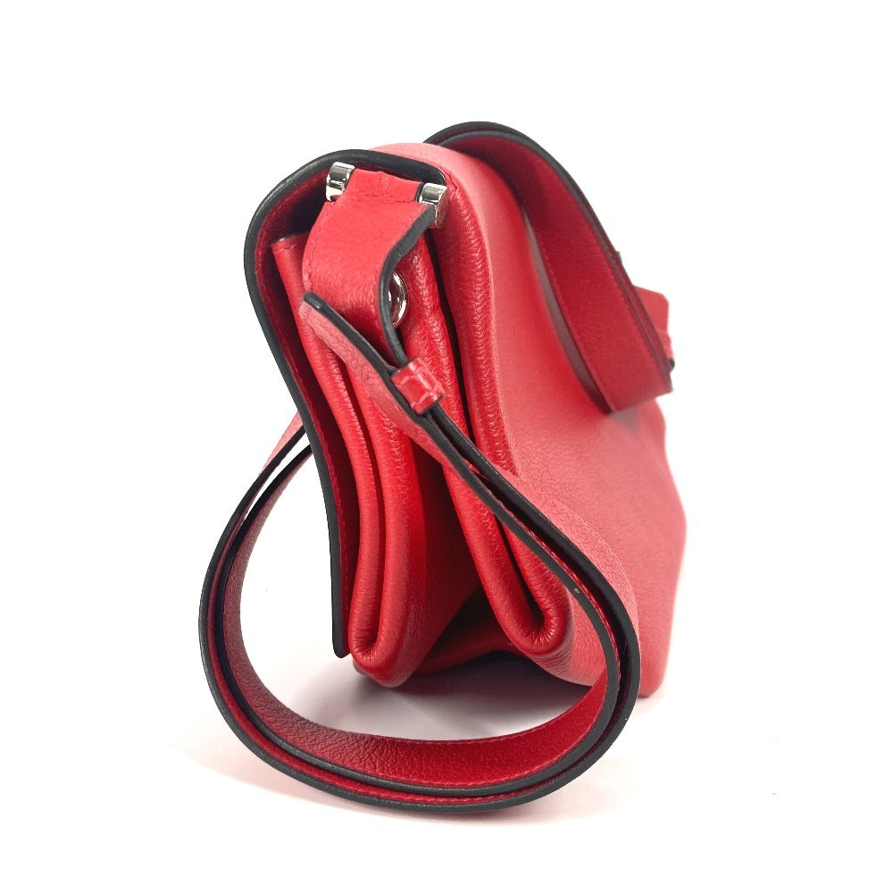 Hermes Shoulder Bag Taurillon Clemencenovillo Opli Opli Women Red