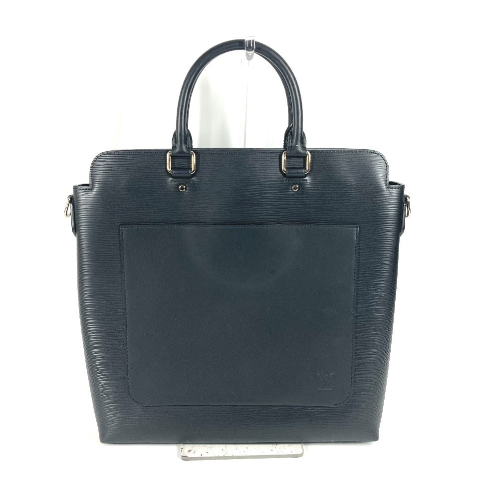 Louis Vuitton Business M58847 Epi Brooks Leather Black Tote Bag