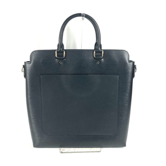 Louis Vuitton Business M58847 Epi Brooks Leather Black Tote Bag