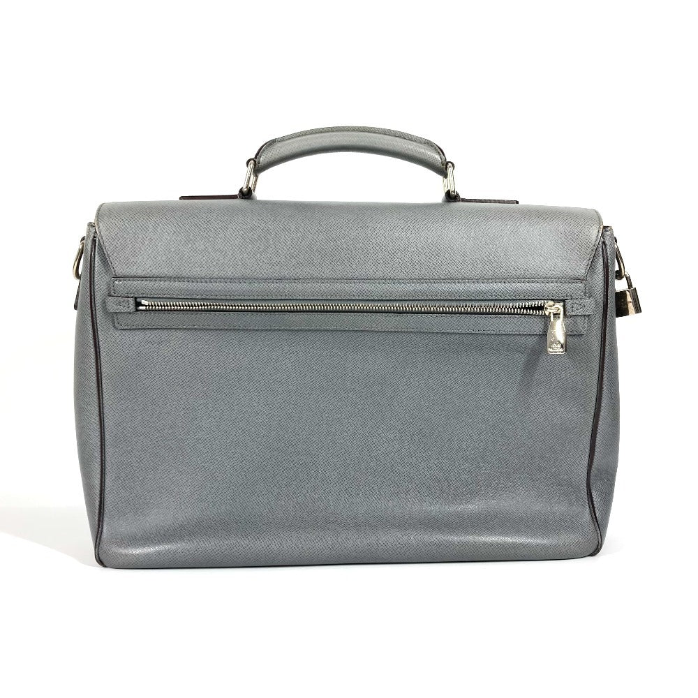 Louis Vuitton Business ‚l32638 Taiga Vasiri Leather Gray Handbag