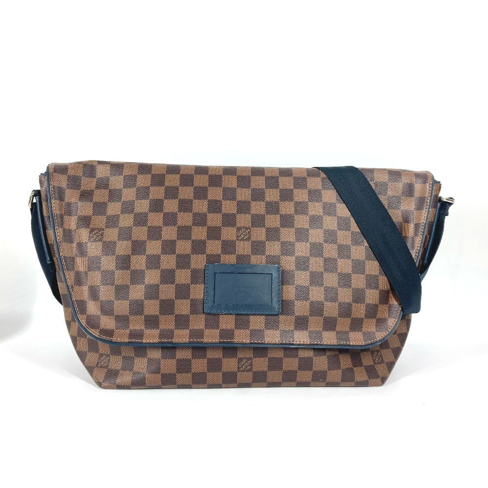 Louis Vuitton N41256 Damier Sprinter GM Canvas Brown Shoulder Bag