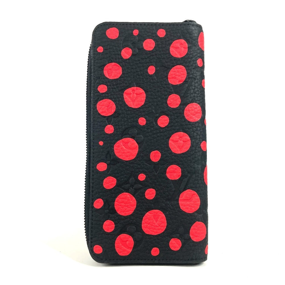 Louis Vuitton Long Purse M81904 Ann Platt Monogram Leather Red Wallet Case