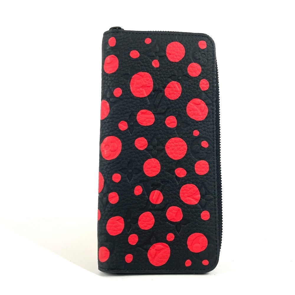 Louis Vuitton Long Purse M81904 Ann Platt Monogram Leather Red Wallet Case