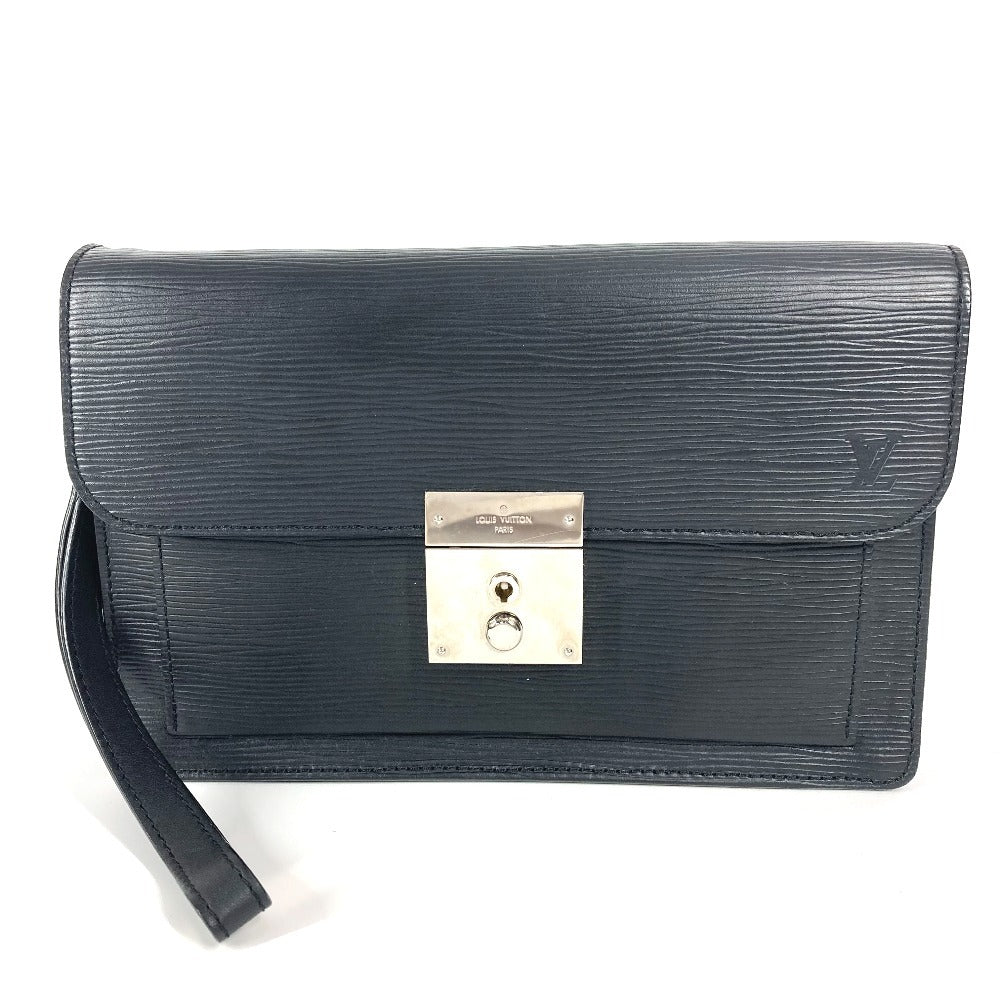 Louis Vuitton M40852 Epi Neo Bellaia Leather Black Clutch Bag