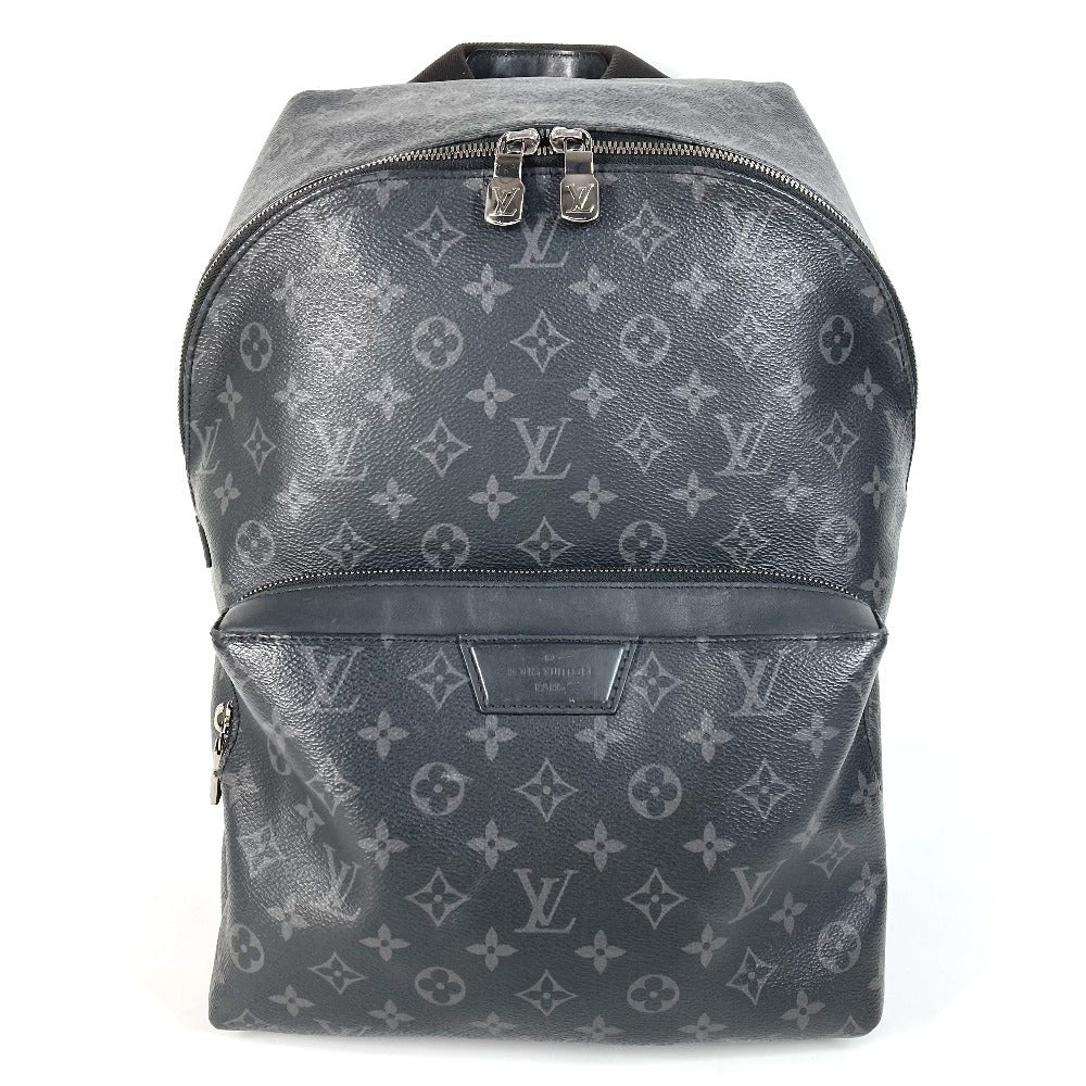 Louis Vuitton Backpack M43186 Eclipse Apollo Monogram Canvas Black