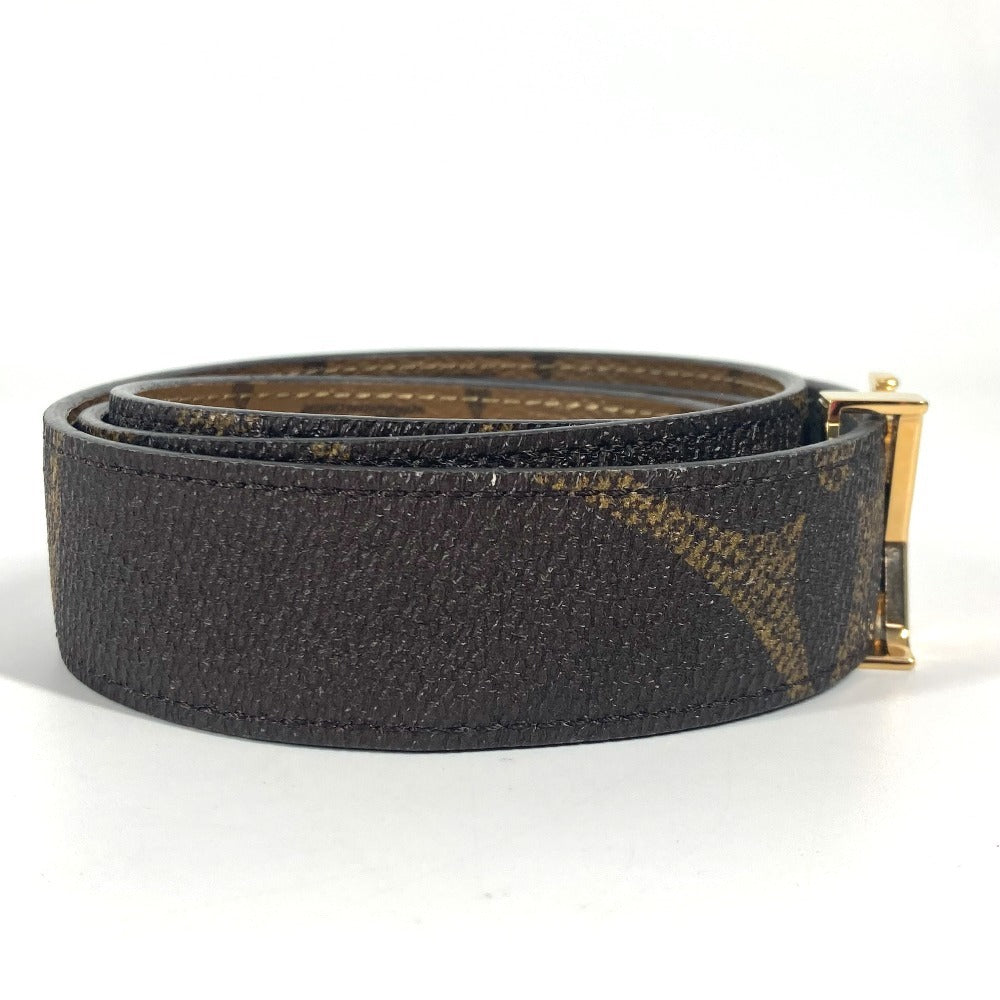 Louis Vuitton M0149 reverse Santur Iconic Monogram Canvas Brown Belt