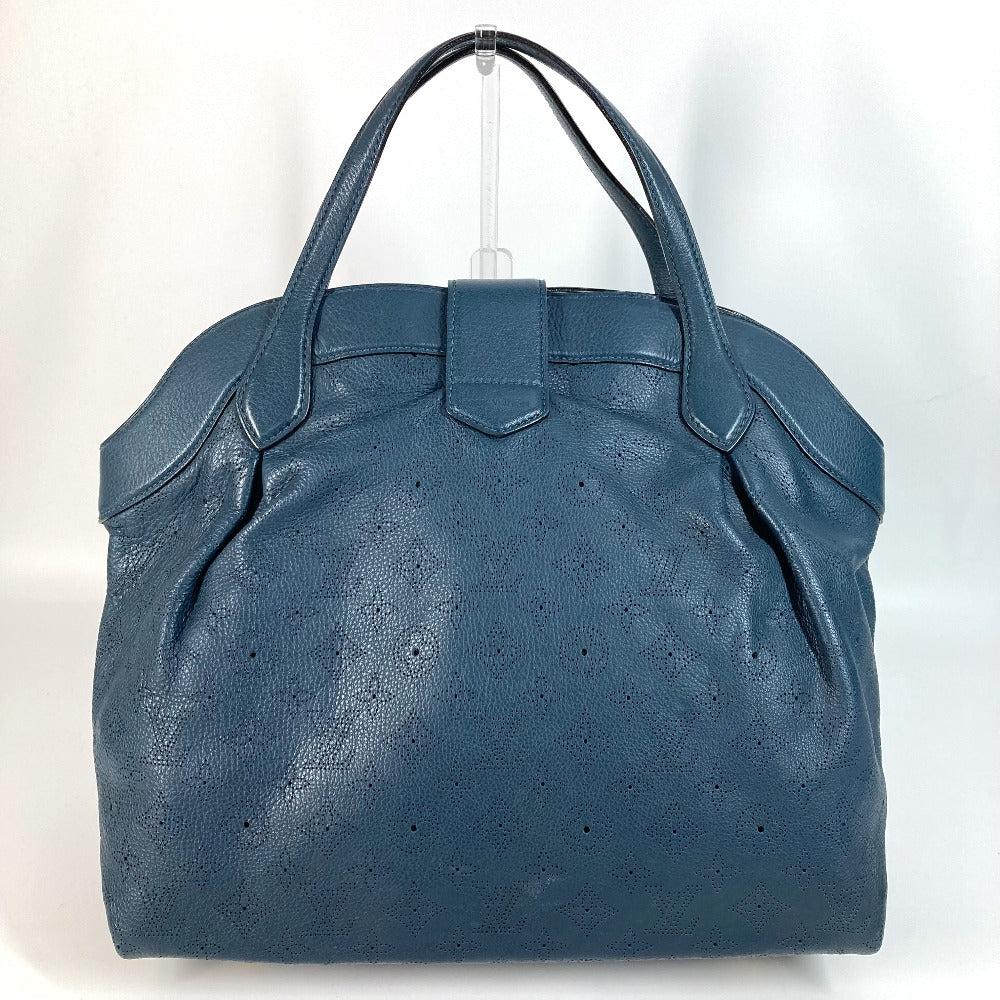 Louis Vuitton M97061 Ann Platt Ann Platt Monogram Leather Blue Handbag