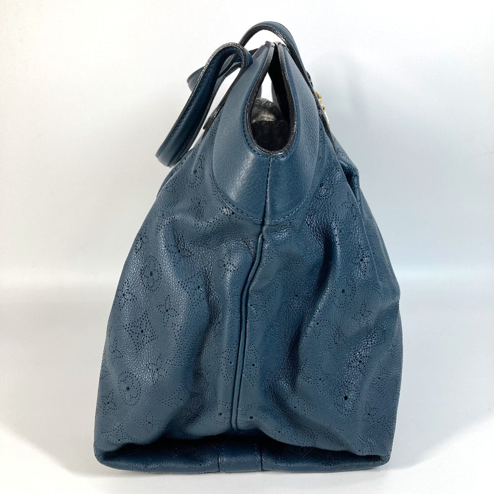 Louis Vuitton M97061 Ann Platt Ann Platt Monogram Leather Blue Handbag