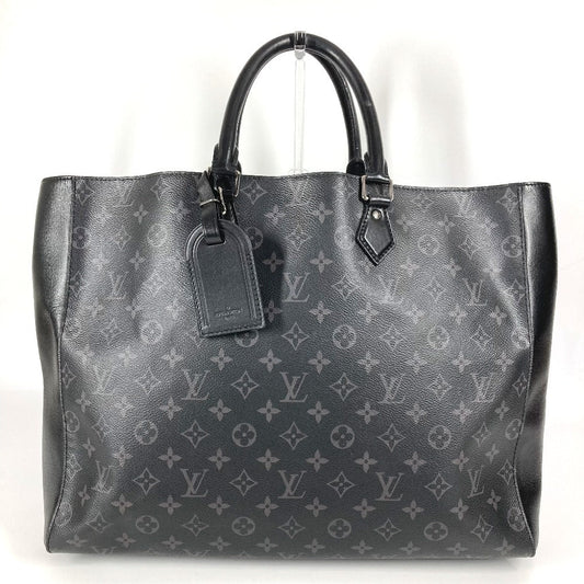 Louis Vuitton M44773 Eclipse grand sac Monogram Canvas Black Tote Bag