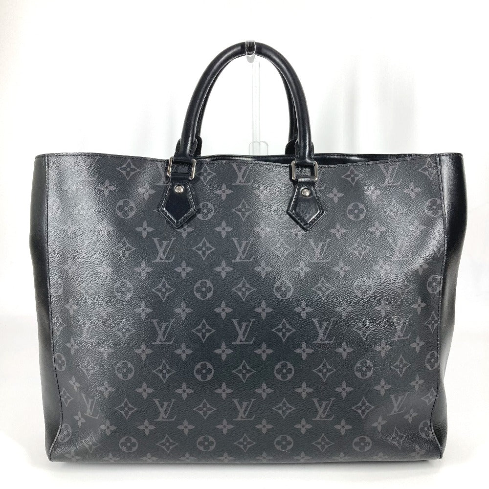 Louis Vuitton M44773 Eclipse grand sac Monogram Canvas Black Tote Bag