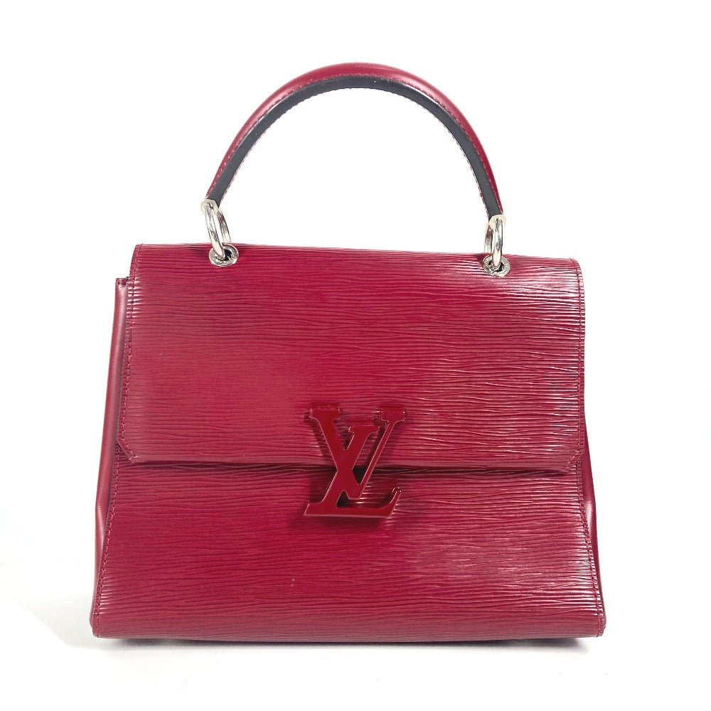 Louis Vuitton Epi wine- Epi Grunel PM Leather Red Handbag