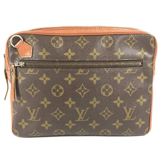 Louis Vuitton business No model number Saxophone Monogram Canvas Brown Handbag