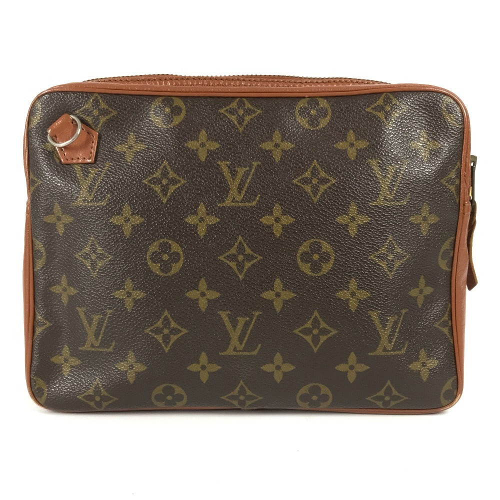 Louis Vuitton business No model number Saxophone Monogram Canvas Brown Handbag