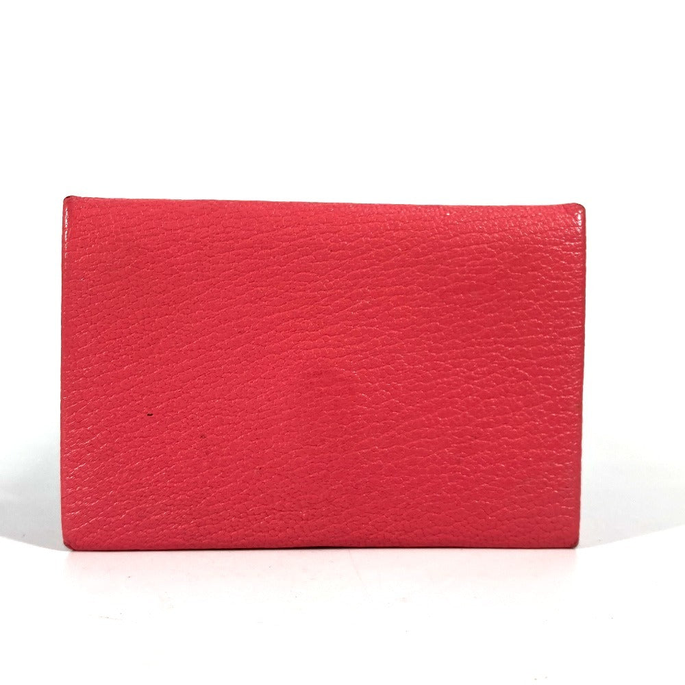 Card Case Shave Calvi Unisex(Unisex) Handbag Pink Travel Bag