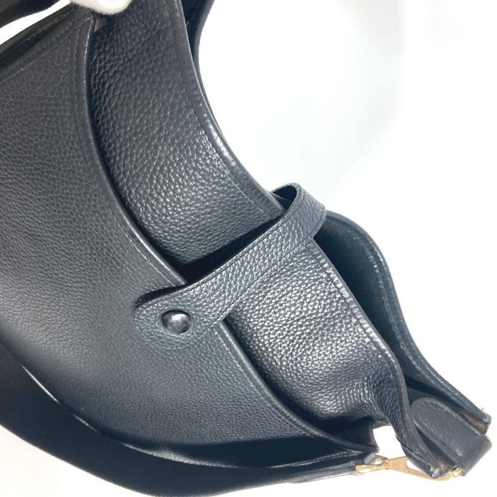 Shoulder Bag Taurillon Clemence Evelyn Gm Unisex(Unisex) Black