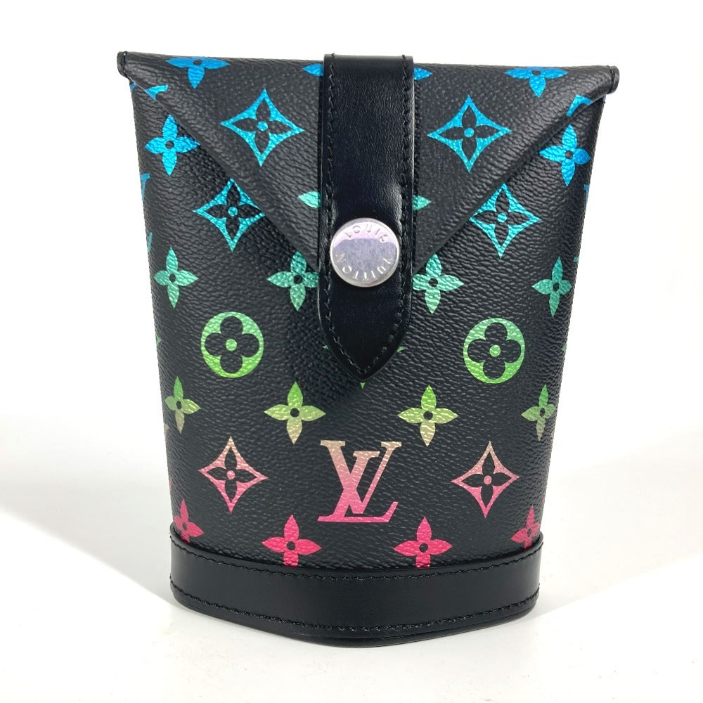 Louis Vuitton M13906 gradient Envelope Pouch Monogram Leather Black Shoulder Bag