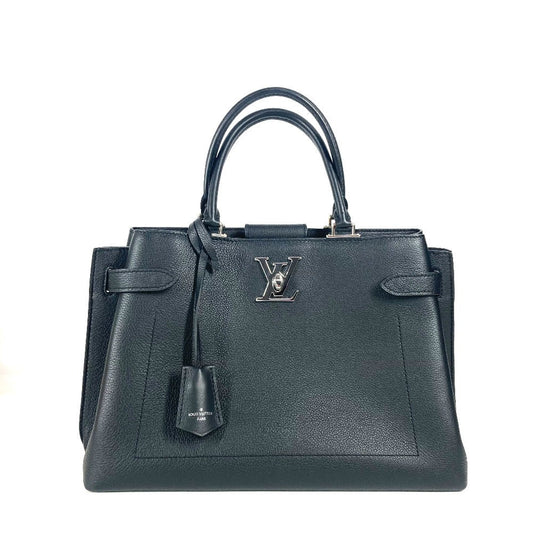 Louis Vuitton M53730 Rock Me Day Leather Black Logo Handbag