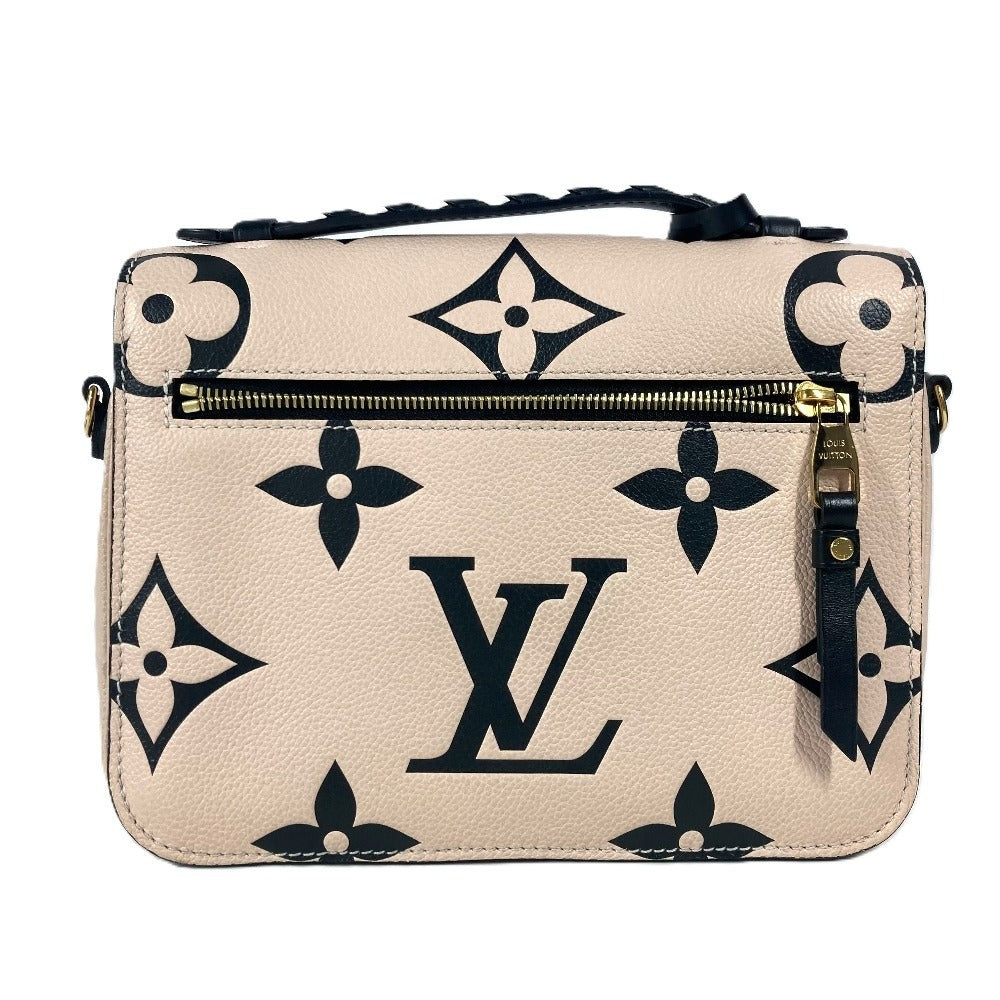 Louis Vuitton M45384 Ann Platt Crafty Empreinte Monogram Leather Beige Clutch Bag