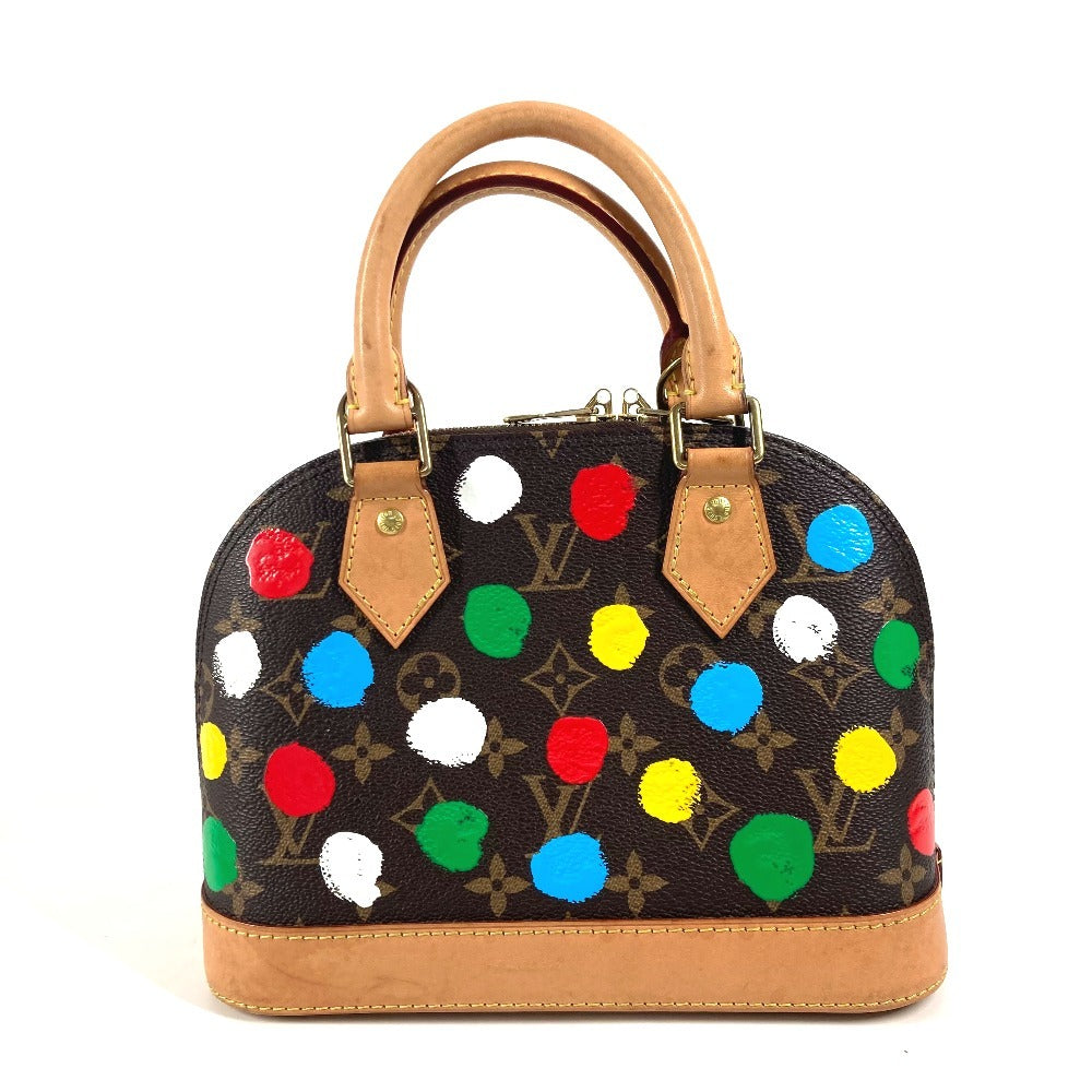 Louis Vuitton M46431 Painted Dot Yayoi Kusama Monogram Canvas Brown Handbag