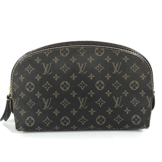 Louis Vuitton Cosmetics Pouch M40375 Ideal Monogram Brown Clutch Bag