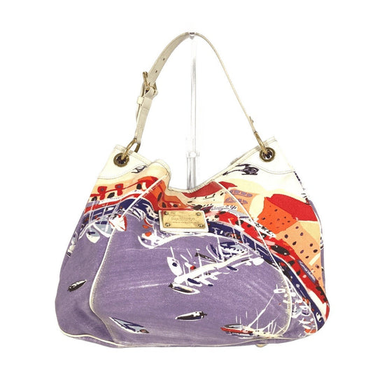 Louis Vuitton M95805 Cruise Galliera Riviera GM Leather Canvas Multicolor Shoulder Bag