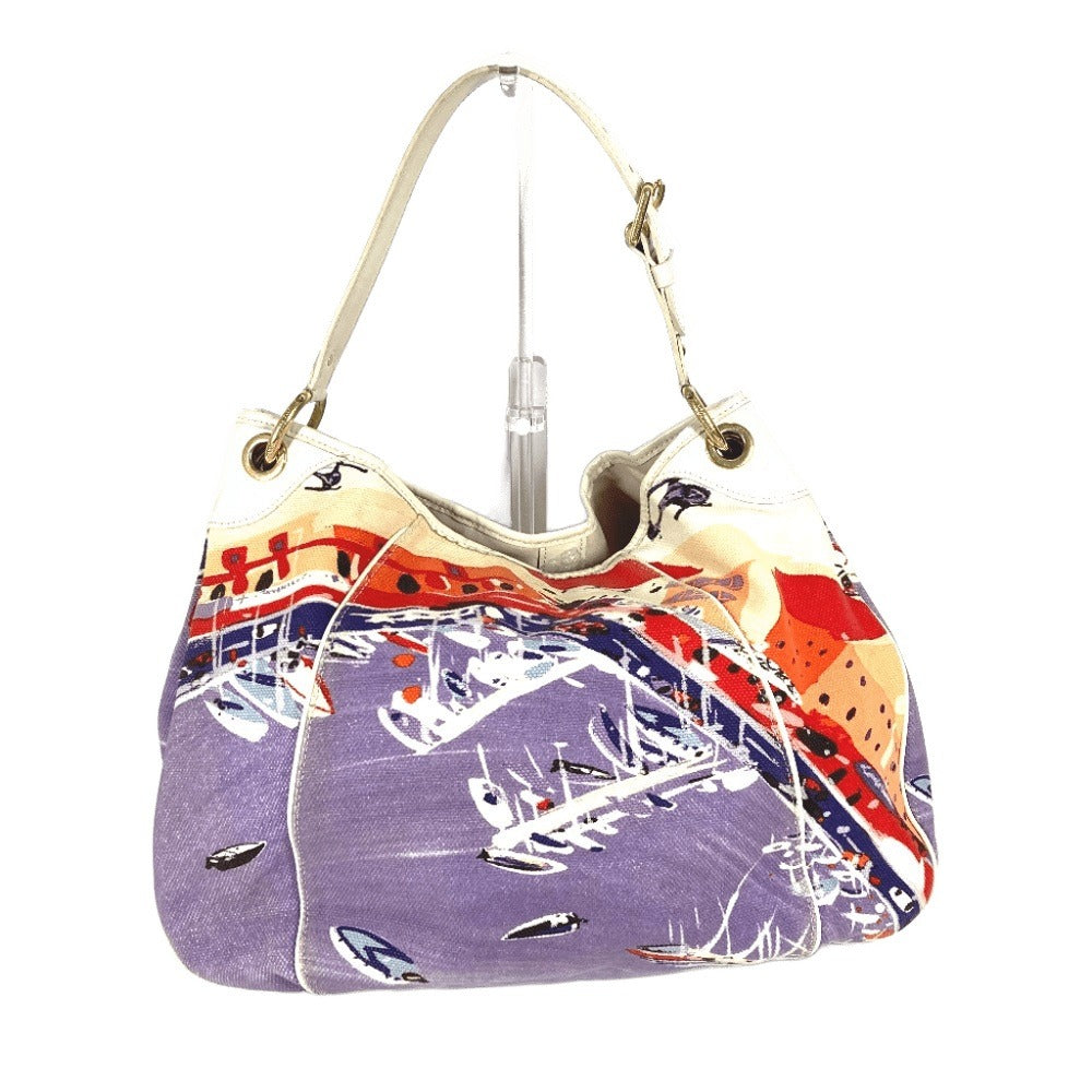 Louis Vuitton M95805 Cruise Galliera Riviera GM Leather Canvas Multicolor Shoulder Bag