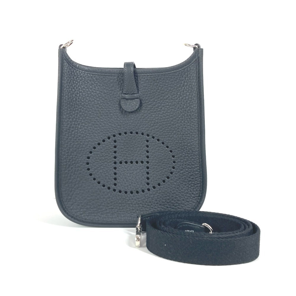Shoulder Bag Taurillon Clemence Long Evelyn Tpm Black