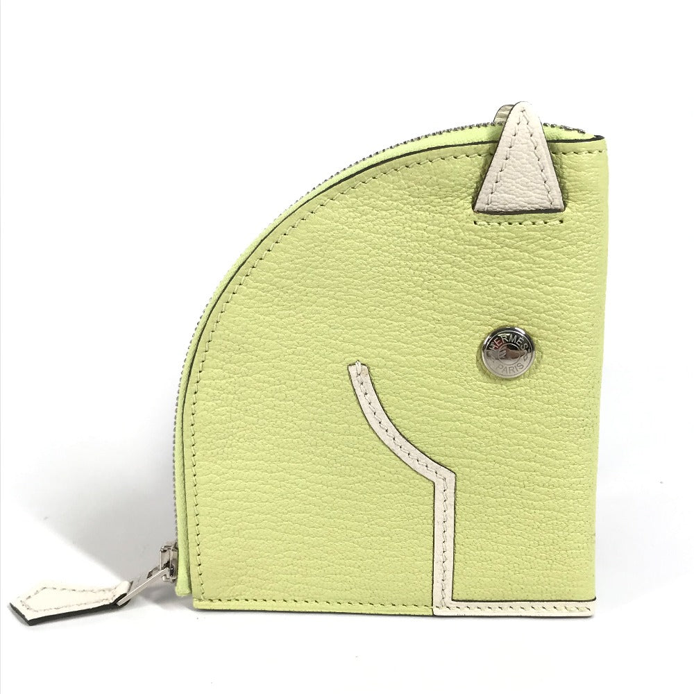 Coin Case Shave Yellow Horse Cheval Paddock Travel Bag