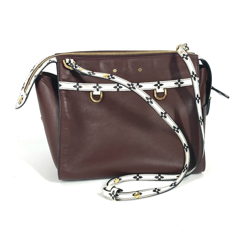 Louis Vuitton M42201 Color Speedy AmazoneMM Monogram Leather Brown Shoulder Bag
